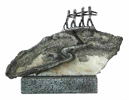 Skulptur auf Naturstein und Granit Große Errungenschaften